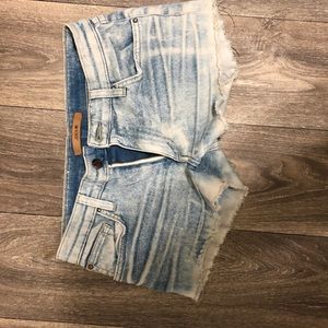 Joe’s Acid wash shorts